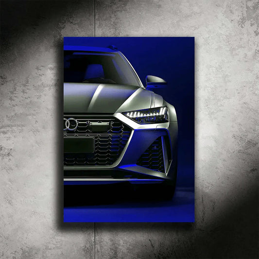 Quattro Neon Car Art